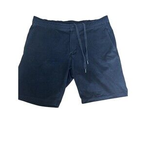 Good Man Brand Men's Size L Black Sporting Good Chino Drawstring Shorts 9"